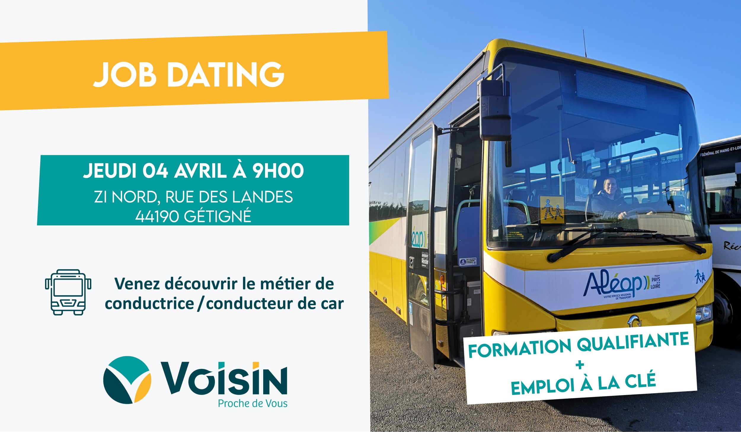 Job dating - recrutement Clisson Gétigné 44